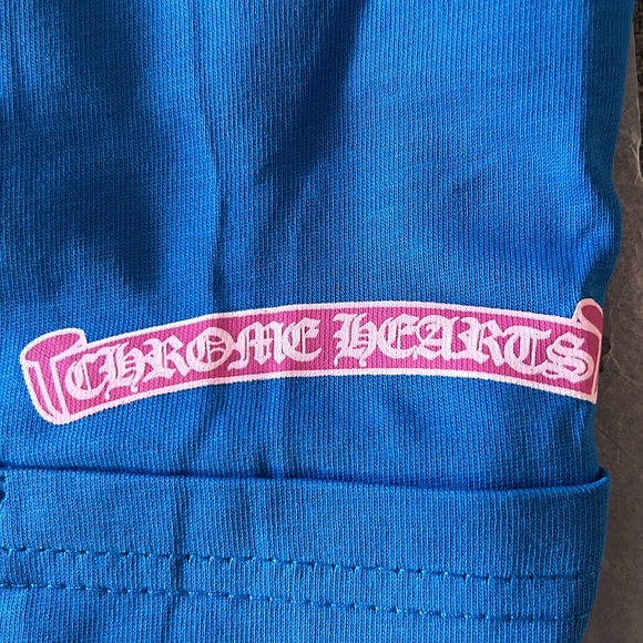 Chrome Hearts Scroll Tee Pocket Tee NEW - Picture 4 of 8